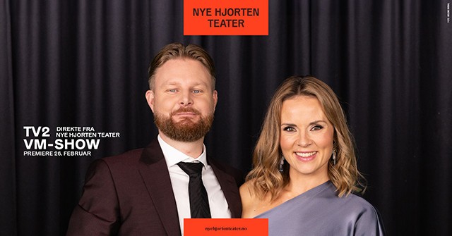 TV2s VM-show direkte fra Nye Hjorten Teater