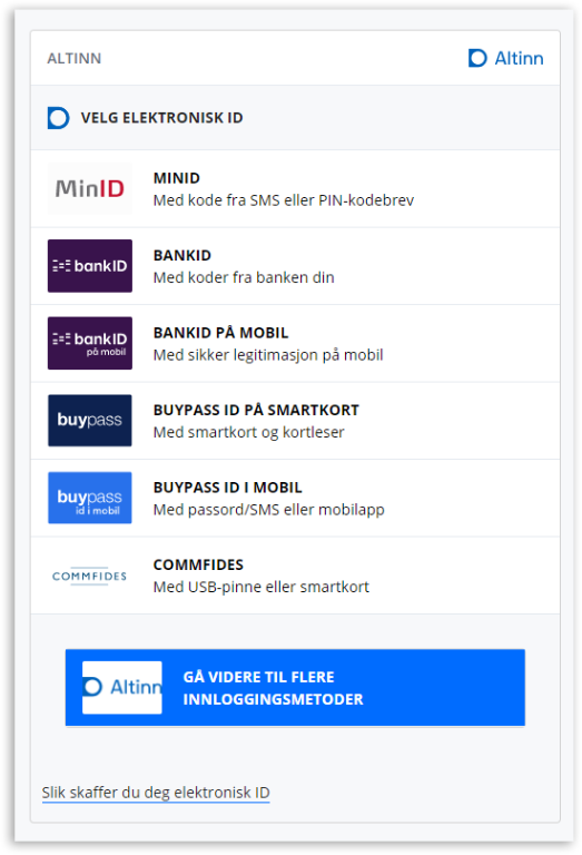 Logge Inn I Altinn | SpareBank 1 Regnskap | SpareBank 1 Hallingdal Valdres